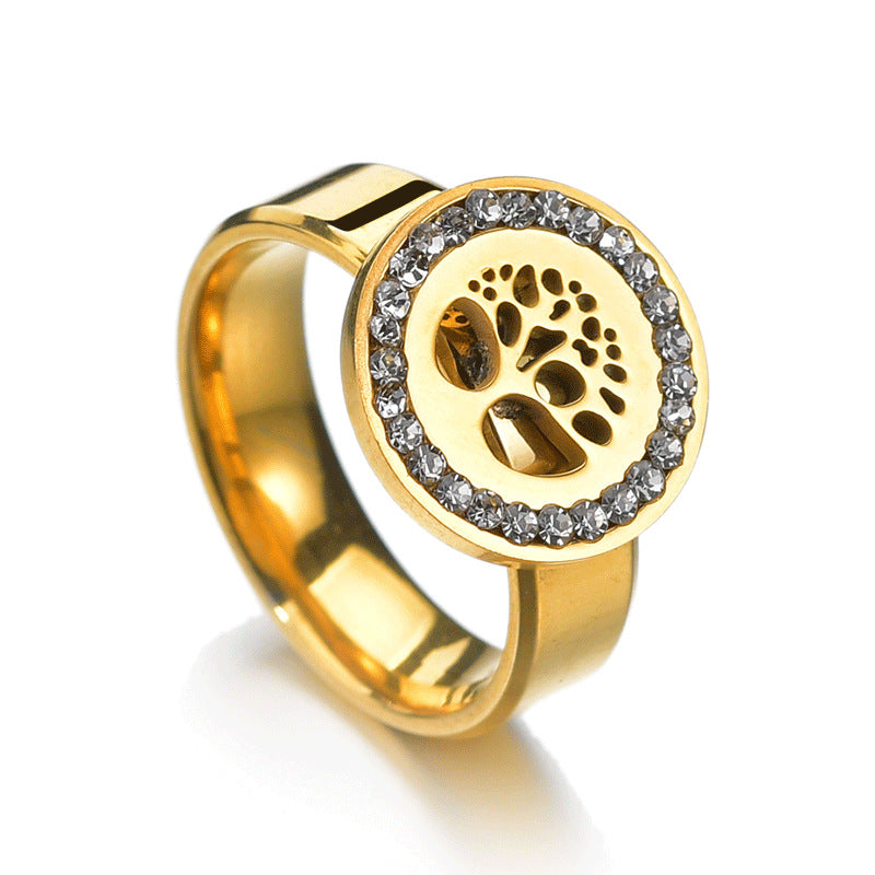 Bague Diamant | Arbre De Vie