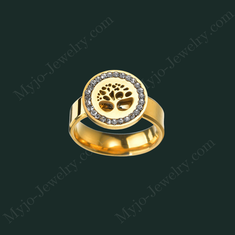 Bague Diamant | Arbre De Vie