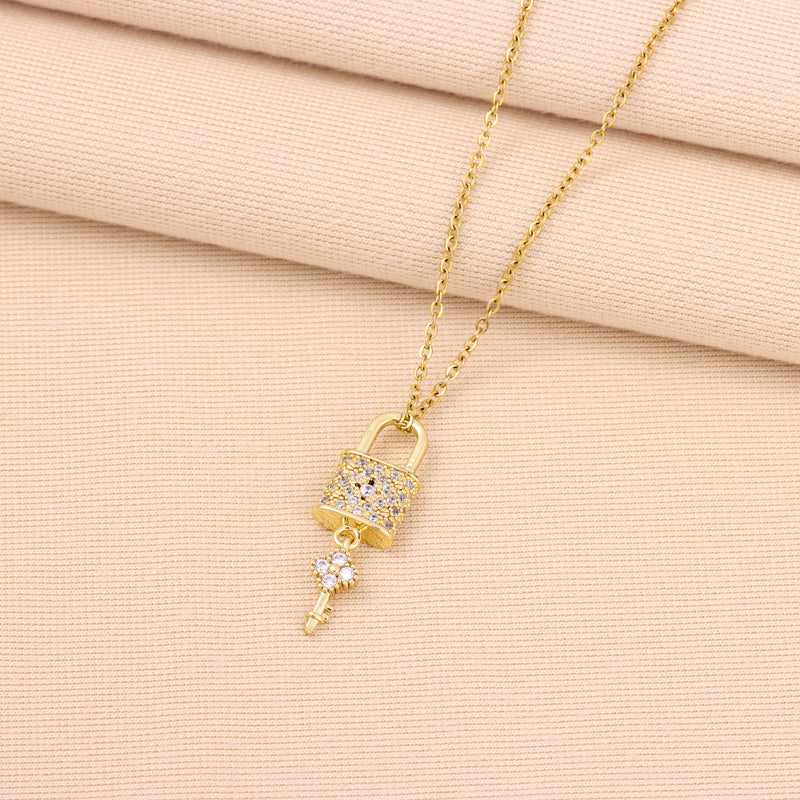 Collier Pendentif Clé | Eurydice