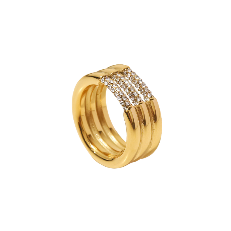 Bague Diamants Blanc | Eudora